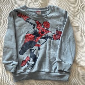 Boys marvel Spider-Man sweatshirt size 4T brand new never worn